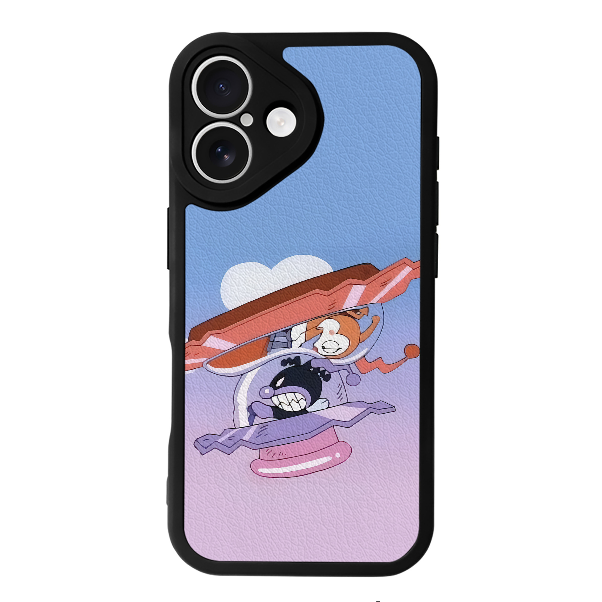 （画像用） アンパンマン Anpanman 【iPhone 16シリーズ対応】シリコンスマホケース（レザー調） 材質：シリコン